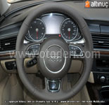 Audi A6 (C7) Direksiyon Deri Kaplama 