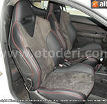 Peugeot 206 GTI Alcantara & thal Alman Suni Deri Deme 