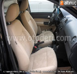 Volkswagen Caddy (2K) Alcantara & thal Alman Suni Deri Deme