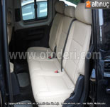 Volkswagen Caddy (2K) Alcantara & thal Alman Suni Deri Deme